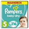 Pampers - Baby Dry - Maandbox+ - maat 5 Pampers - Baby Dry - Maandbox+ - maat 5