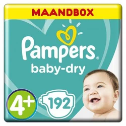 Pampers - Baby Dry - Maandbox+ - maat 4+ Pampers - Baby Dry - Maandbox+ - maat 4+