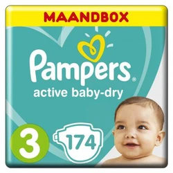 Pampers - Baby-Dry - Jumbo pak + - Maat 3
