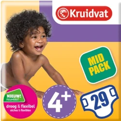 Kruidvat - Droog & Flexibel - Standaard pak - 4+