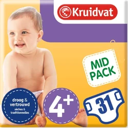 Kruidvat - Droog & Vertrouwd- Standaard pak - 4+ Kruidvat - Droog & Vertrouwd- Standaard pak - 4+