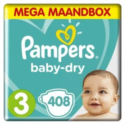 Pampers - Baby-Dry - Mega Maandbox - Maat 3