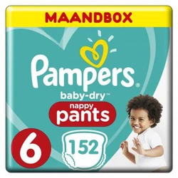 Pampers - Baby-Dry Pants - maandbox+ - maat 6