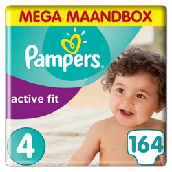 Pampers - Active Fit - Mega+ pak - Maat 4