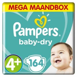 Pampers - Baby-Dry - Multibox - Maat 4+ Pampers - Baby-Dry - Multibox - Maat 4+