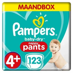 Pampers - Baby Dry Pants - Mega - 4+ Pampers - Baby Dry Pants - Mega - 4+