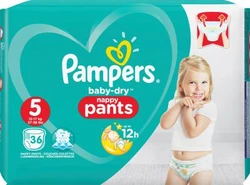 Pampers - Baby-Dry Pants - Voordeelpak- maat 5