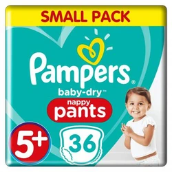 Pampers - Baby-Dry Pants - Voordeelpak- maat 5+ Pampers - Baby-Dry Pants - Voordeelpak- maat 5+