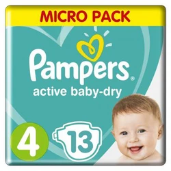 Pampers - Baby-Dry - Carry pack - maat 4