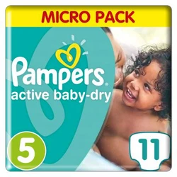 Pampers - Baby-Dry - Carry pack - maat 5 Pampers - Baby-Dry - Carry pack - maat 5