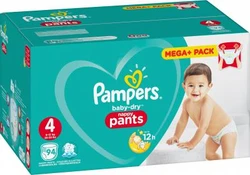 Pampers - Baby Dry Pants - Mega+ - 4