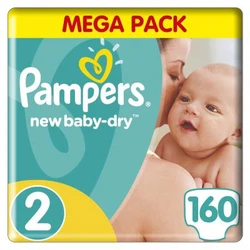 Pampers - Baby-Dry - Mega+pak - Maat 2