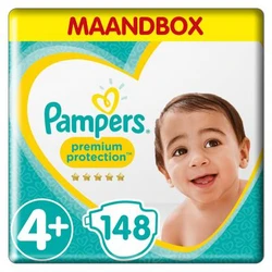 Pampers - Premium Protection - jumbo pak + - 4+