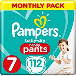 Pampers - Baby-Dry Pants - Maandbox + - 7 Pampers - Baby-Dry Pants - Maandbox + - 7