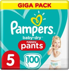 Pampers - Baby-Dry Pants - Jumbo pak+ - maat 5