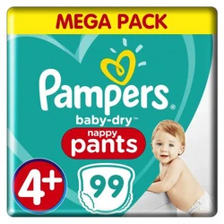 Pampers - Baby-Dry pants- Mega+ pak - Maat 4+ Pampers - Baby-Dry pants- Mega+ pak - Maat 4+