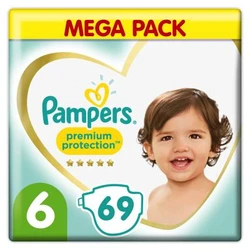 Pampers Premium Protection - mega+ pak - 6 Pampers Premium Protection - mega+ pak - 6