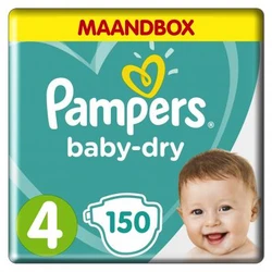 Pampers - Baby Dry - Mega+ pak - maat 4