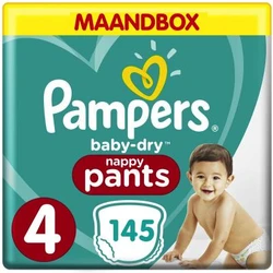 Pampers - Baby-Dry Pants - maandbox+ - maat 4