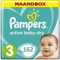 Pampers Active Baby Dry - maat 3 - 162