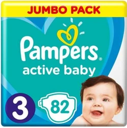 Pampers Active Baby Dry - jumbo pak - maat 3 82