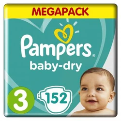 Pampers - Baby Dry - mega+ pak - 3