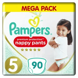 Pampers - Premium Protection Pants - mega pack - 5 - 90