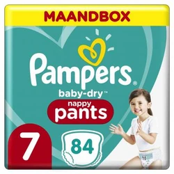 Pampers - Baby-Dry pants - Jumbo+ pak - Maat 7