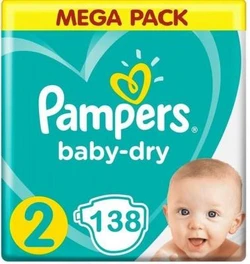 Pampers - Baby-Dry - Mega+ pak - 2