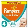 Pampers - Sleep & Play - Jumbo+ pak - maat 4