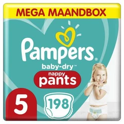 Pampers - Baby-Dry Pants - mega maandbox - maat 5