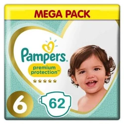 Pampers Premium Protection - mega+ pak - 6 Pampers Premium Protection - mega+ pak - 6