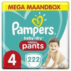 Pampers - Baby-Dry Pants - mega maandbox - maat 4