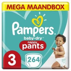 Pampers - Baby-Dry Pants - Mega Maandbox - 3