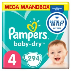Pampers - Baby-Dry - Mega Maandbox - Maat 4