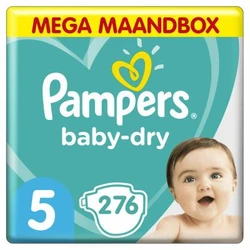 Pampers - Baby-Dry - Mega Maandbox - Maat 5 Pampers - Baby-Dry - Mega Maandbox - Maat 5