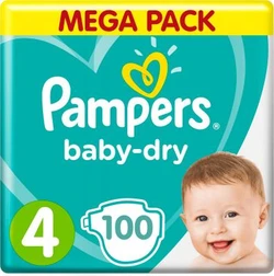 Pampers - Baby-Dry - Mega+ pak - Maat 4