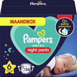 pamperes night pants maat 6 124 luiers.