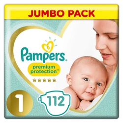 Pampers - Premium Protection - Jumbo+ pak - 1 Pampers - Premium Protection - Jumbo+ pak - 1