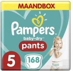 Pampers - Baby-Dry Pants - Maandbox + - Maat 5