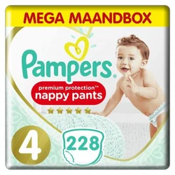 Pampers - Premium Protection Pants - Mega Maandbox - Maat 4