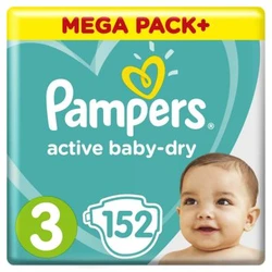 Pampers - Active Baby-Dry - Jumbo pak + - Maat 3