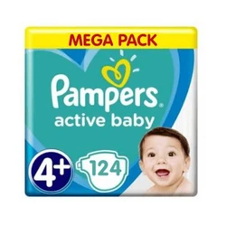 Pampers - Active Baby-Dry - Jumbo pak + - Maat 4+