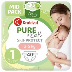 kruidvat pure soft maat 1 40 stuks