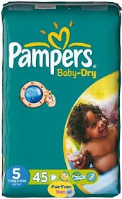 pampers baby dry 45 stuks pampers baby dry 45 stuks