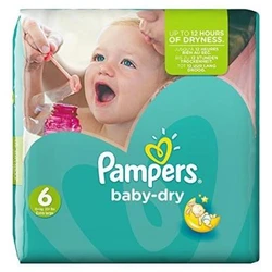 Pampers Baby Dry Luiers Maat 6 (13-18 kg) 31 Stuks.jpg Pampers Baby Dry Luiers Maat 6 (13-18 kg) 31 Stuks.jpg