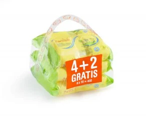 Zwitsal Lotion billendoekjes 6-pak (6 x 72)