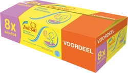 Zwitsal Sensitive billendoekjes 8-pak (8 x 63)
