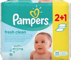 Pampers Fresh Clean Babydoekjes 6-pak (6x64)