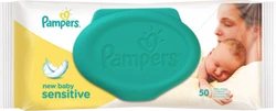 Pampers New Baby Sensitive Babydoekjes (1x50)